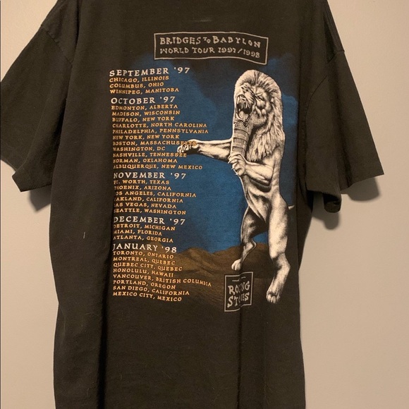 Vintage 1997 Rolling Stones Tour Tee - Picture 2 of 4